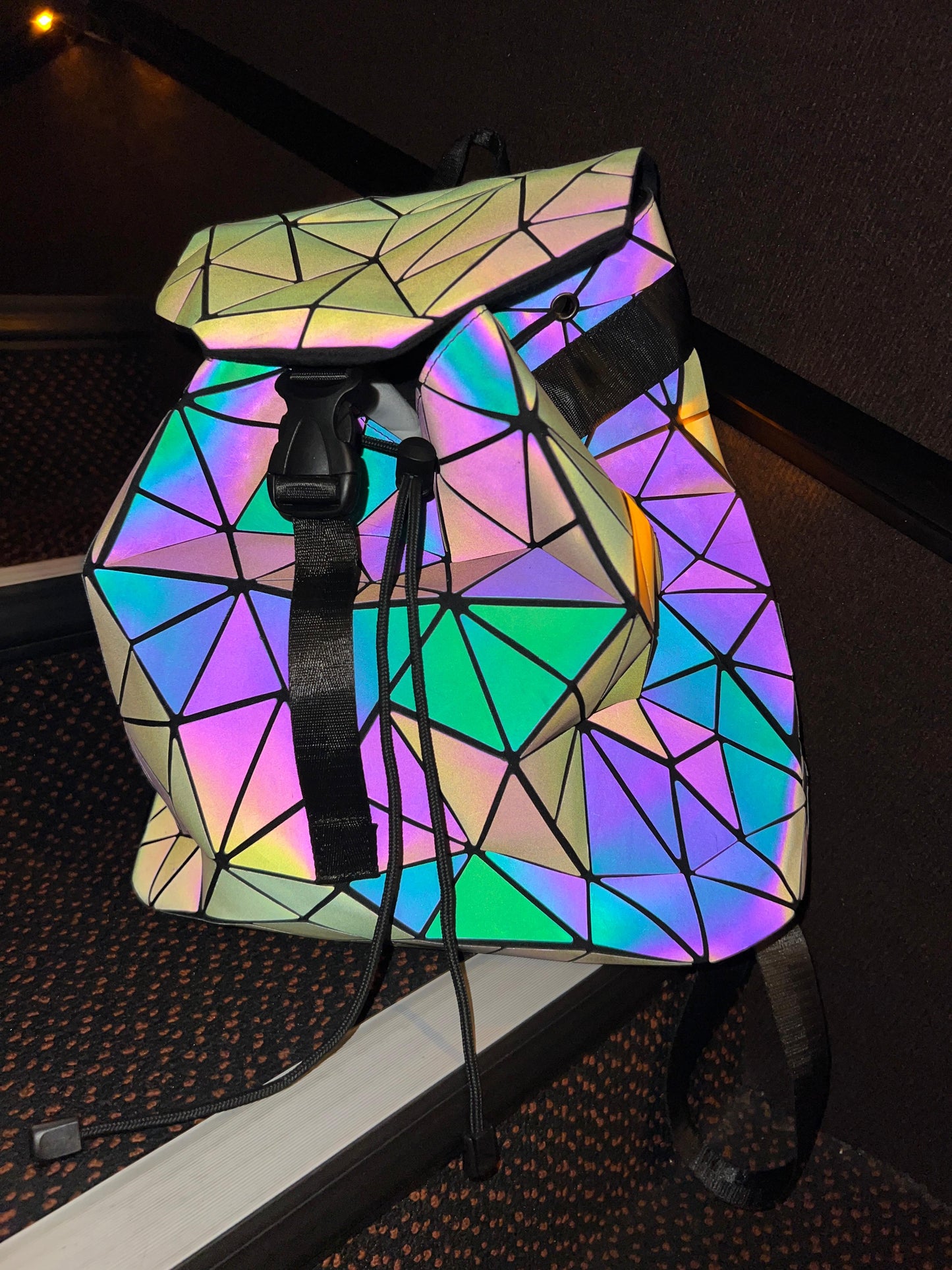 Bolso luminoso tornasol